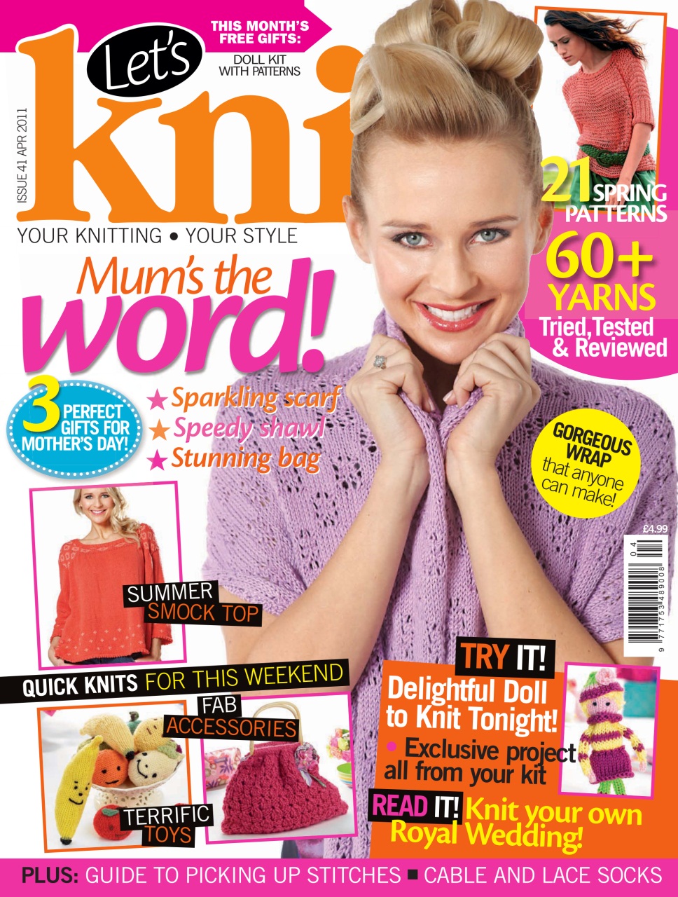 Let's Knit Preview Pages