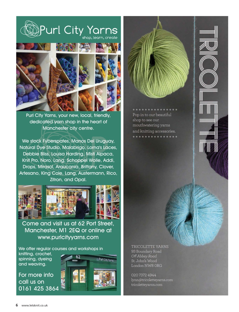 Let's Knit Preview Pages