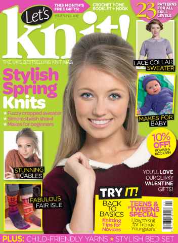 Let's Knit issue February 2012