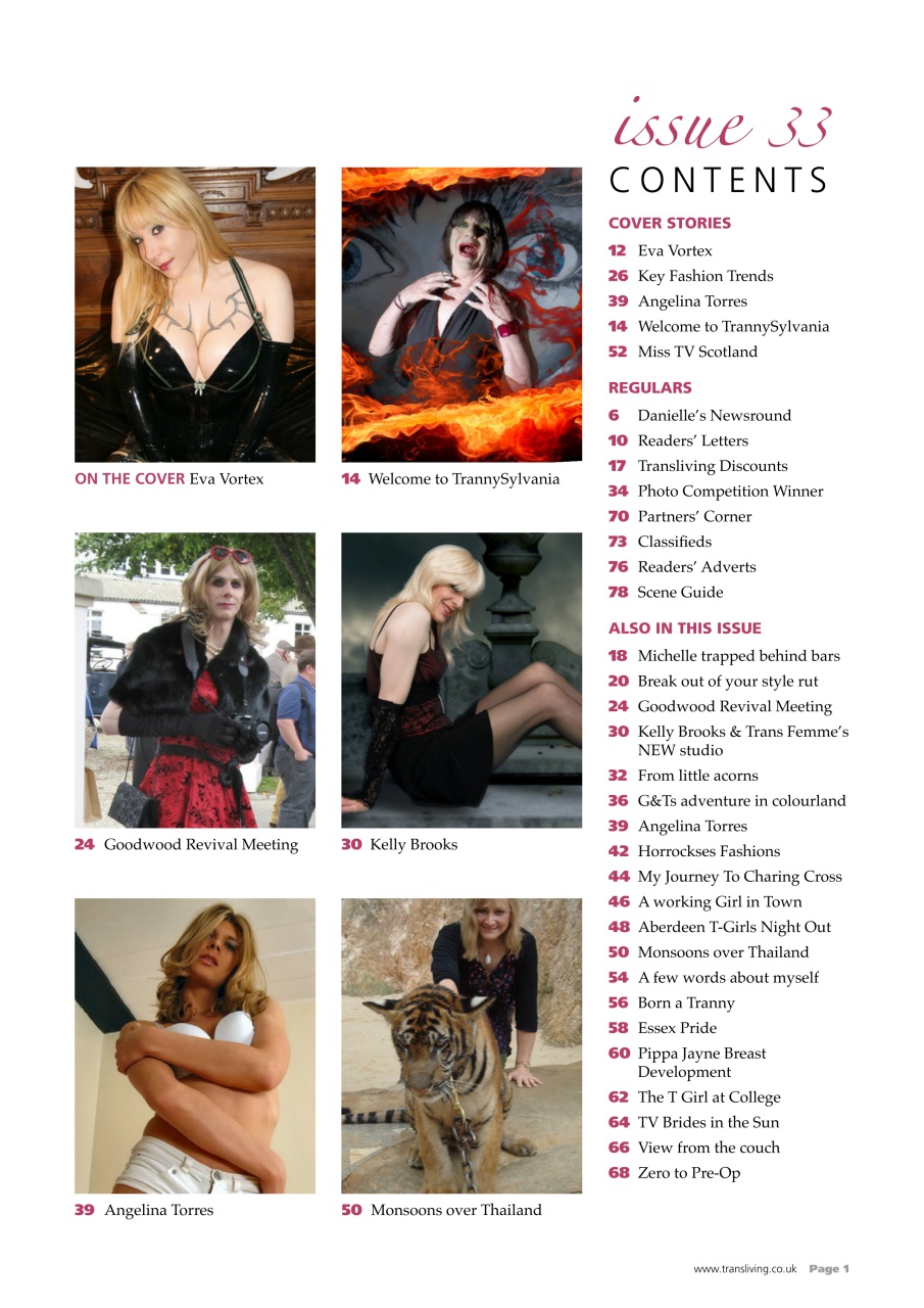 Transliving Magazine Preview Pages