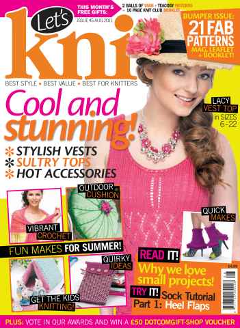 Let's Knit issue August 2011
