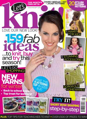 Let's Knit issue September 2011