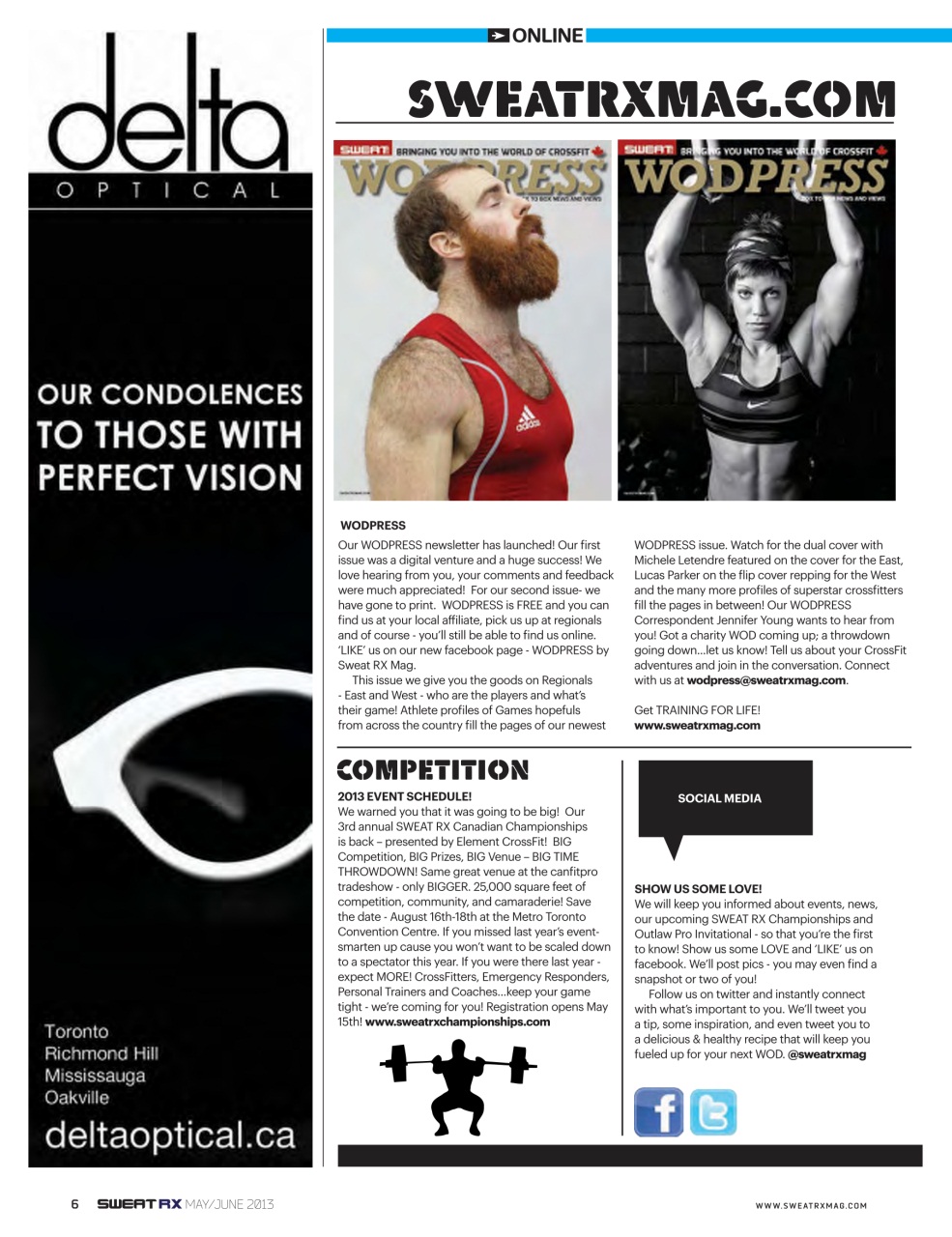 Sweat RX Preview Pages