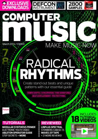 Computer Music issue March 2014