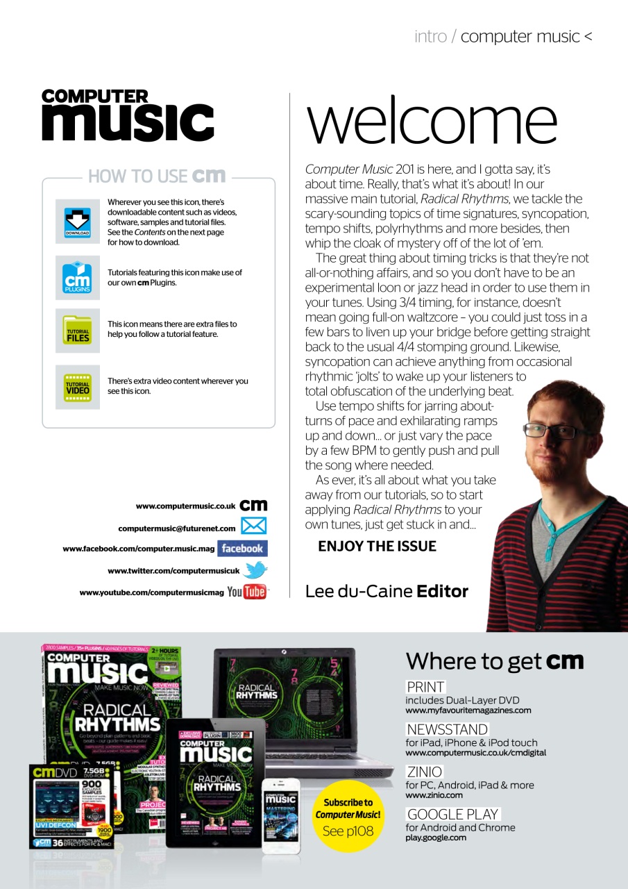 Computer Music Preview Pages