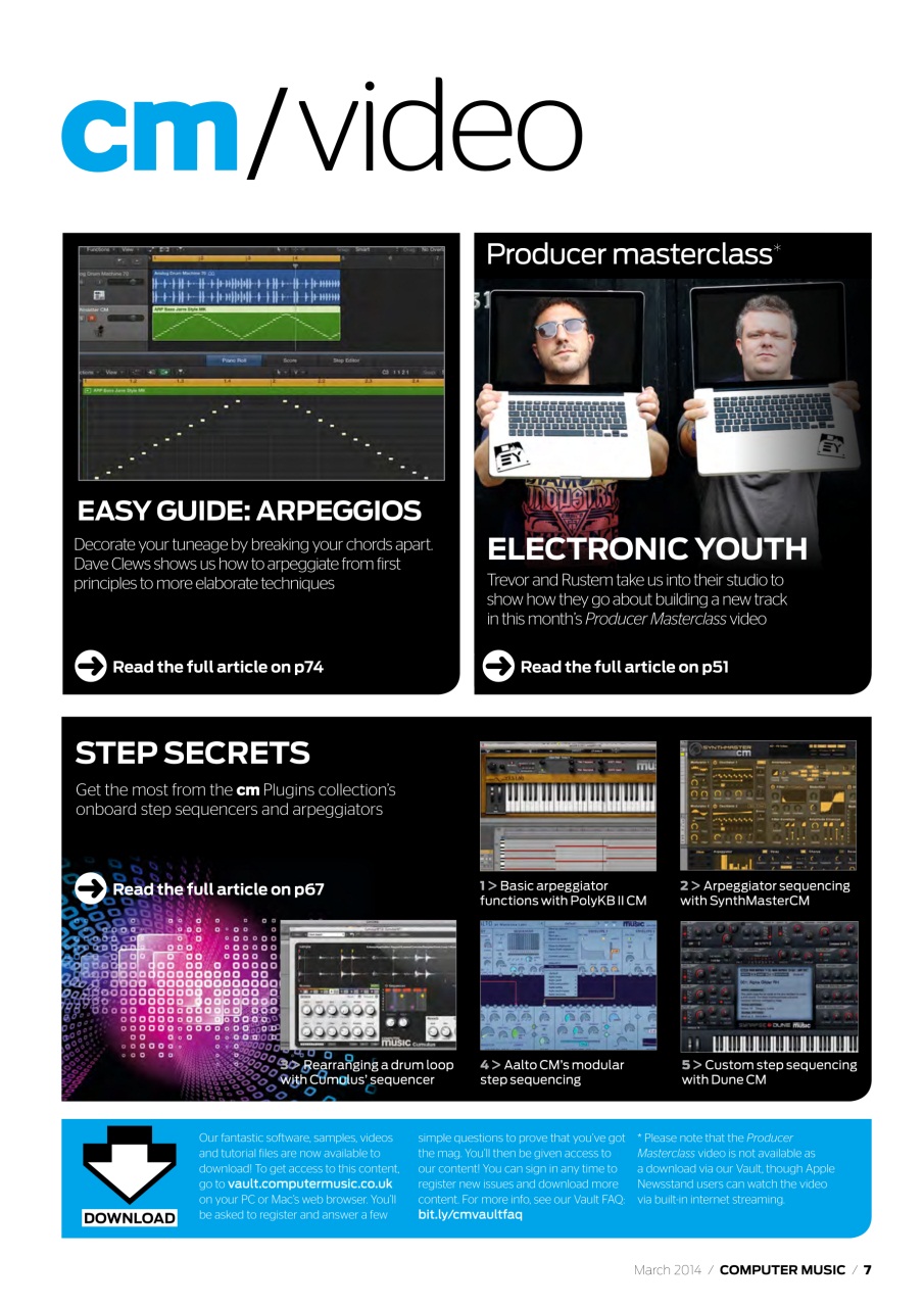 Computer Music Preview Pages