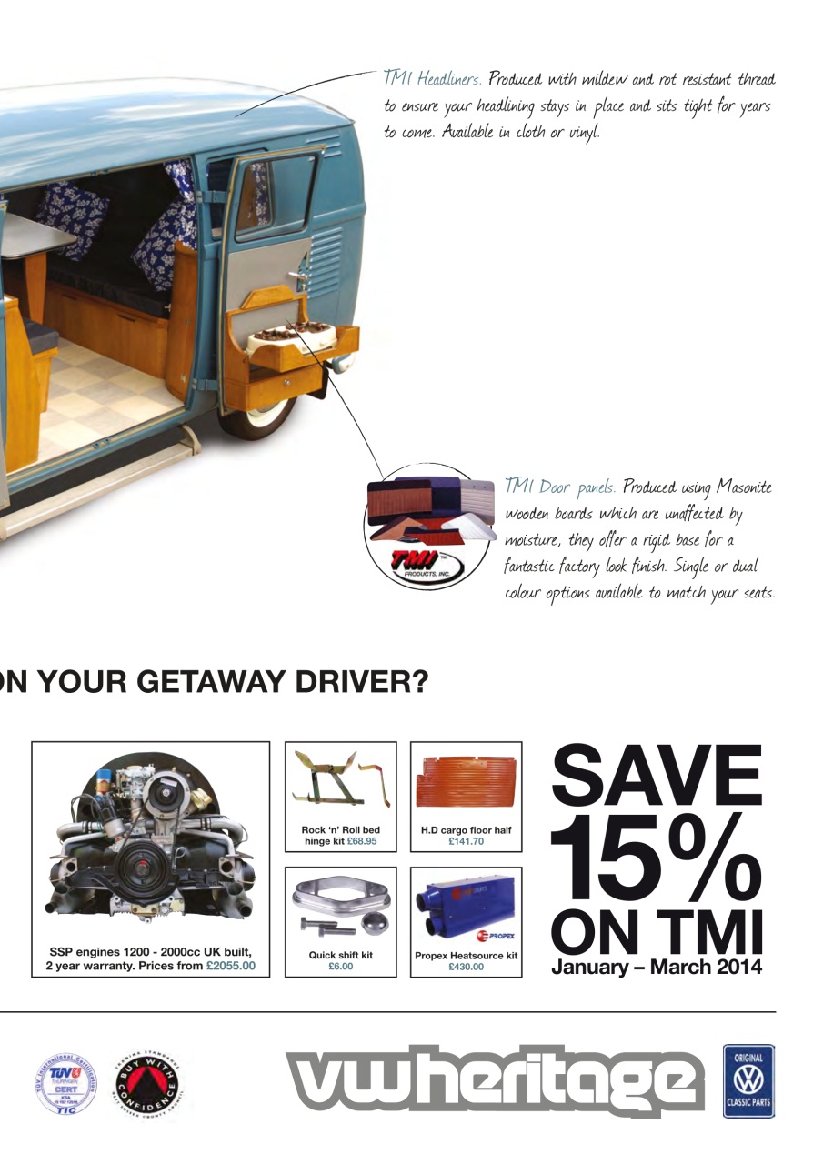 VW Camper Preview Pages