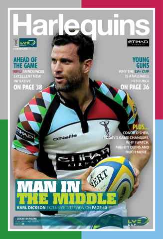 Harlequins issue Harlequins v Leicester Tigers