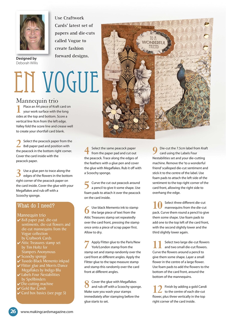 Making Cards & Papercraft Preview Pages