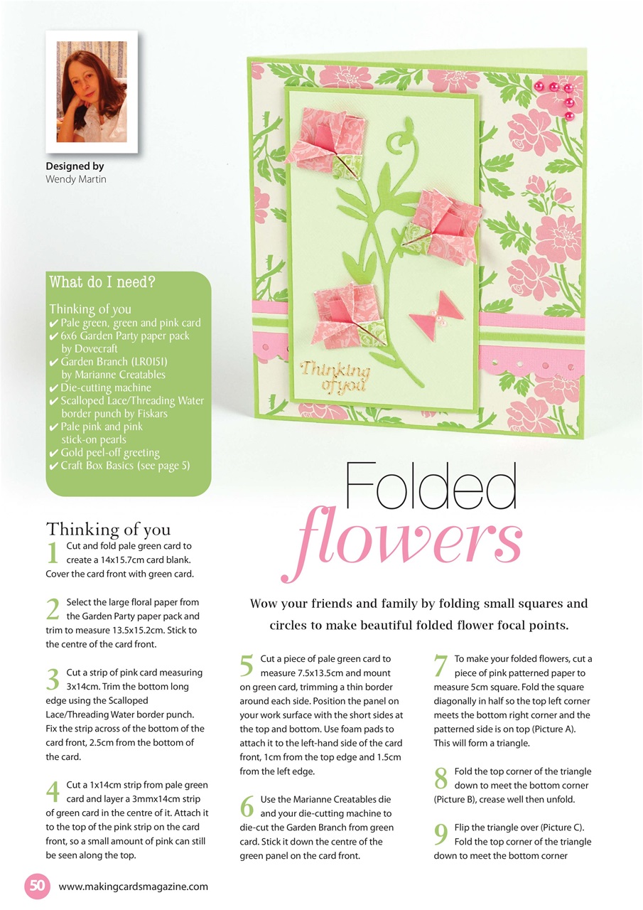 Making Cards & Papercraft Preview Pages