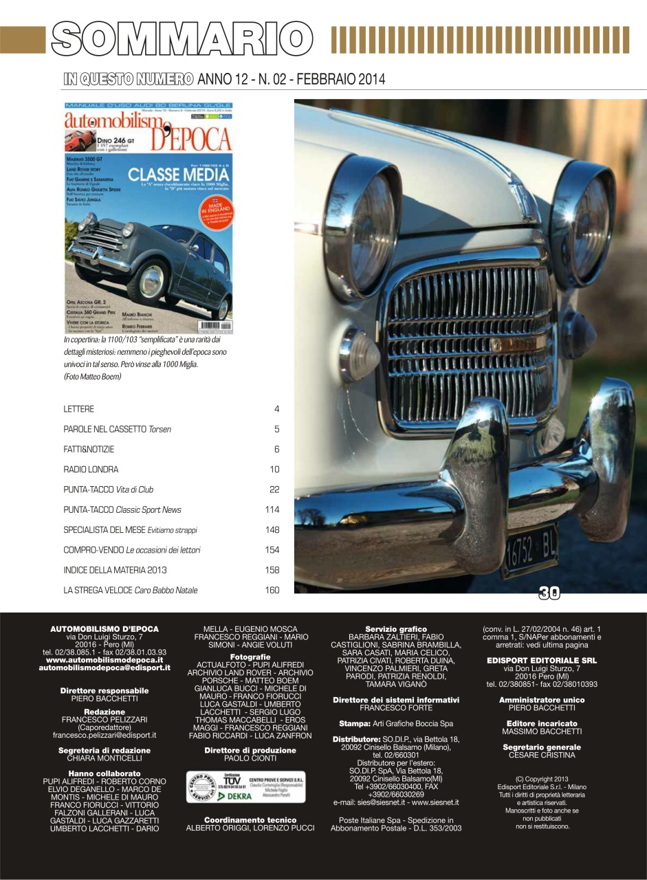 Automobilismo d'Epoca Preview Pages
