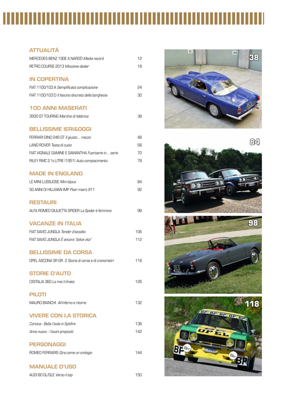 Automobilismo d'Epoca Preview Pages