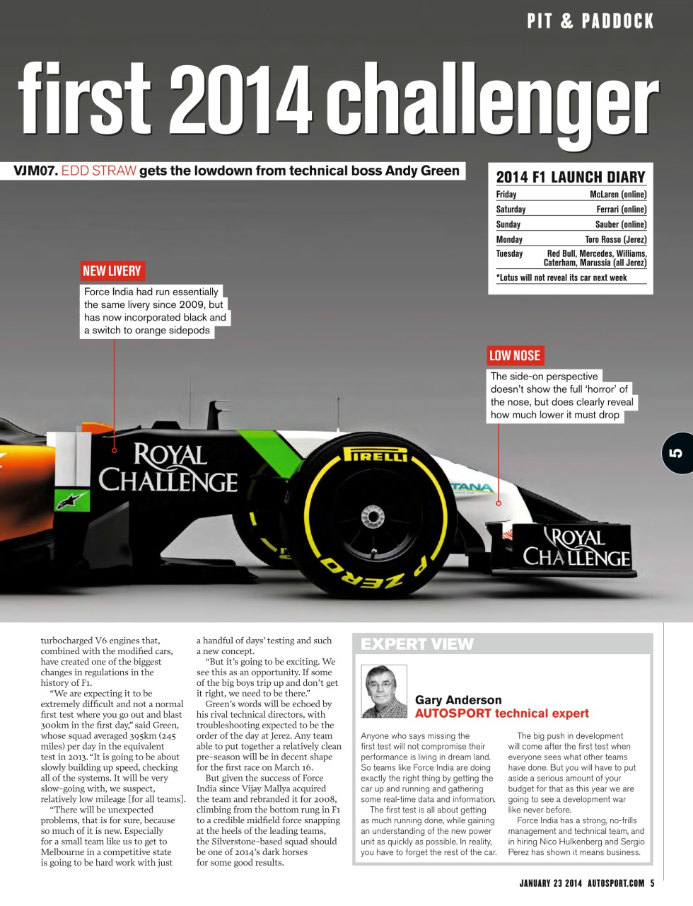 Autosport Preview Pages