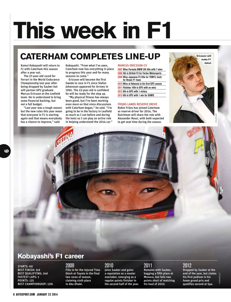 Autosport Preview Pages