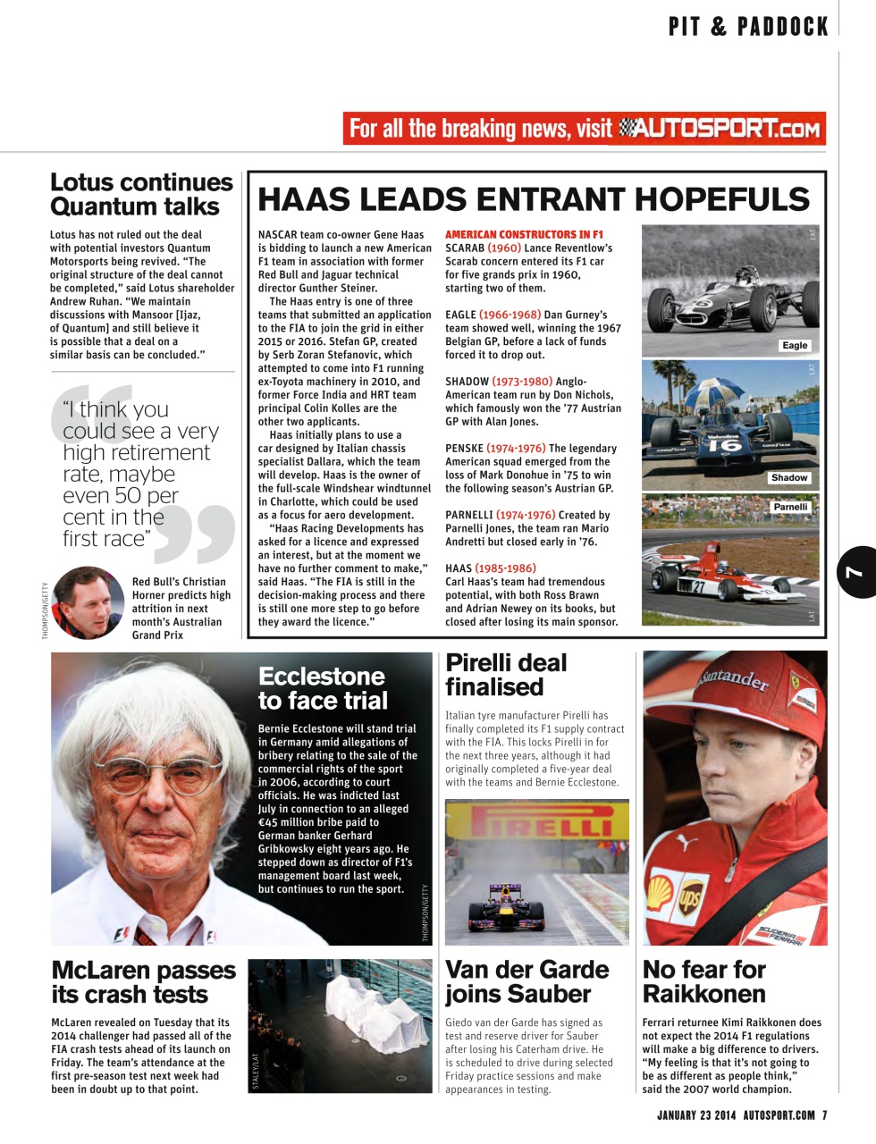 Autosport Preview Pages