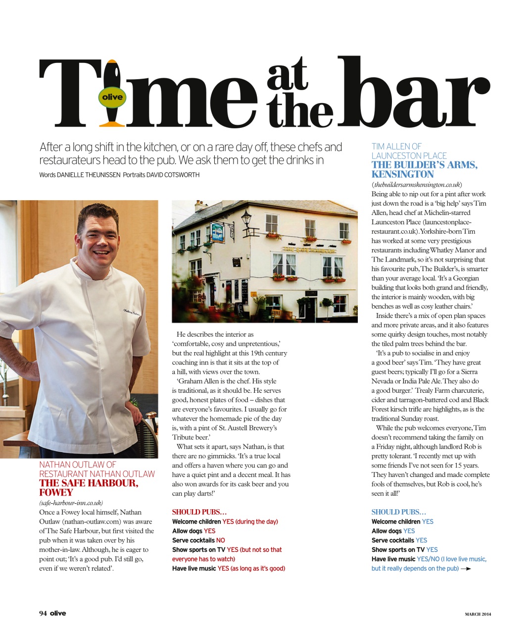 Olive Magazine Preview Pages