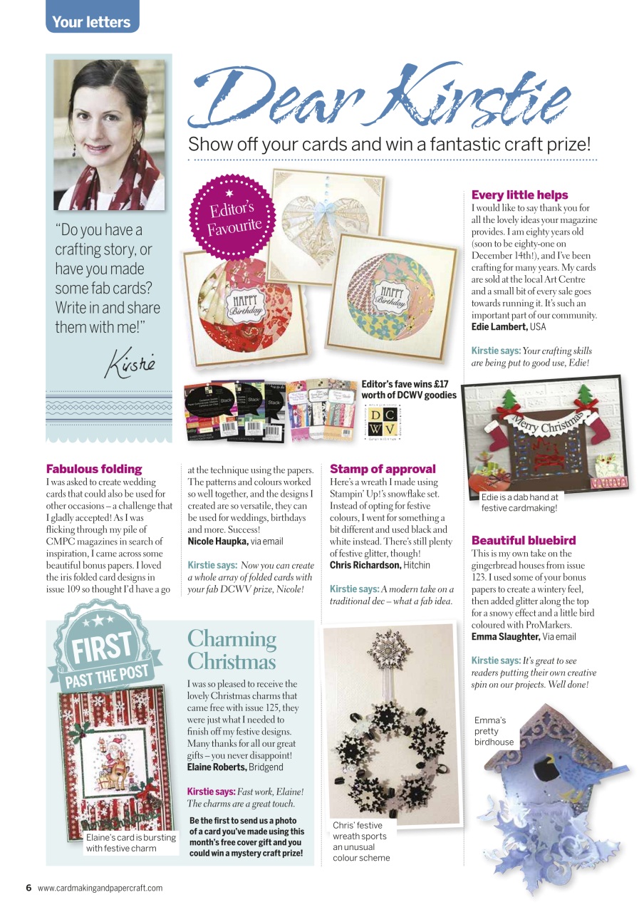Cardmaking & Papercraft Preview Pages