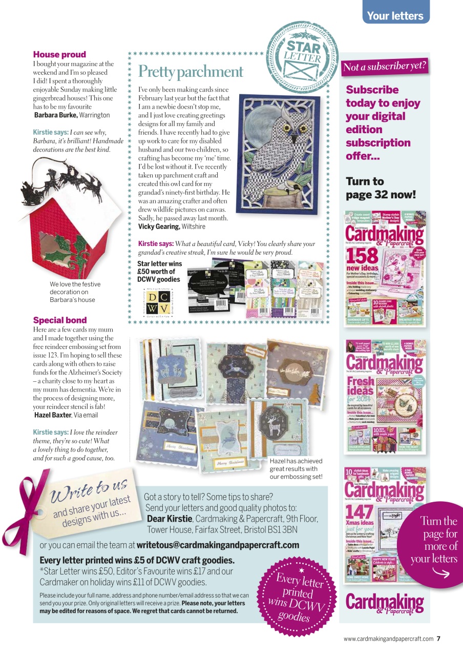 Cardmaking & Papercraft Preview Pages