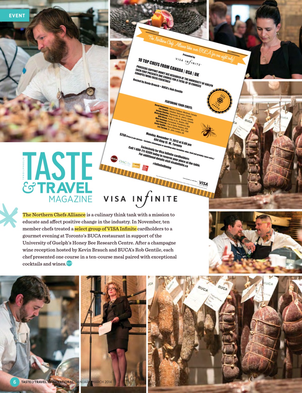 Taste & Travel International Preview Pages
