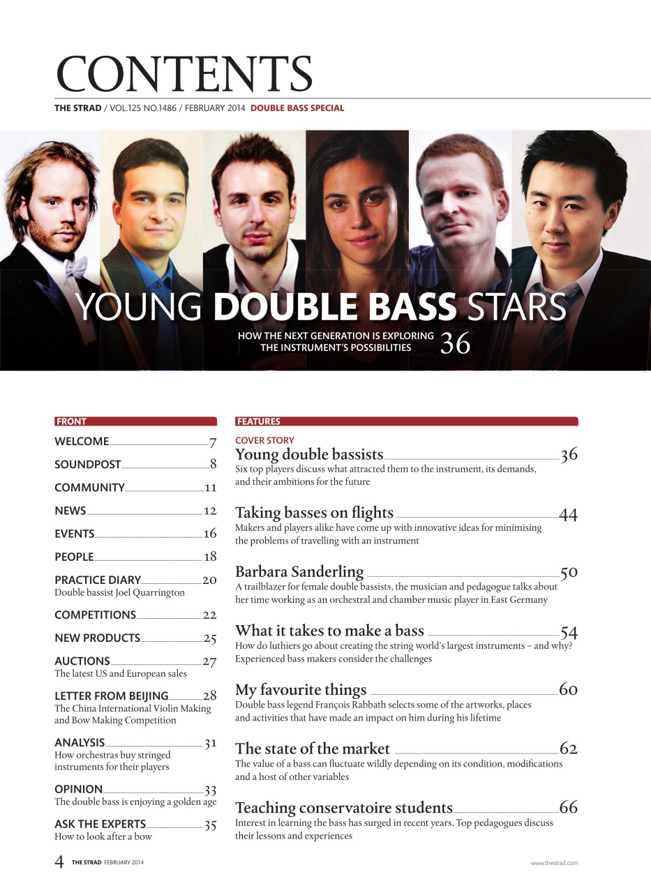 The Strad Preview Pages