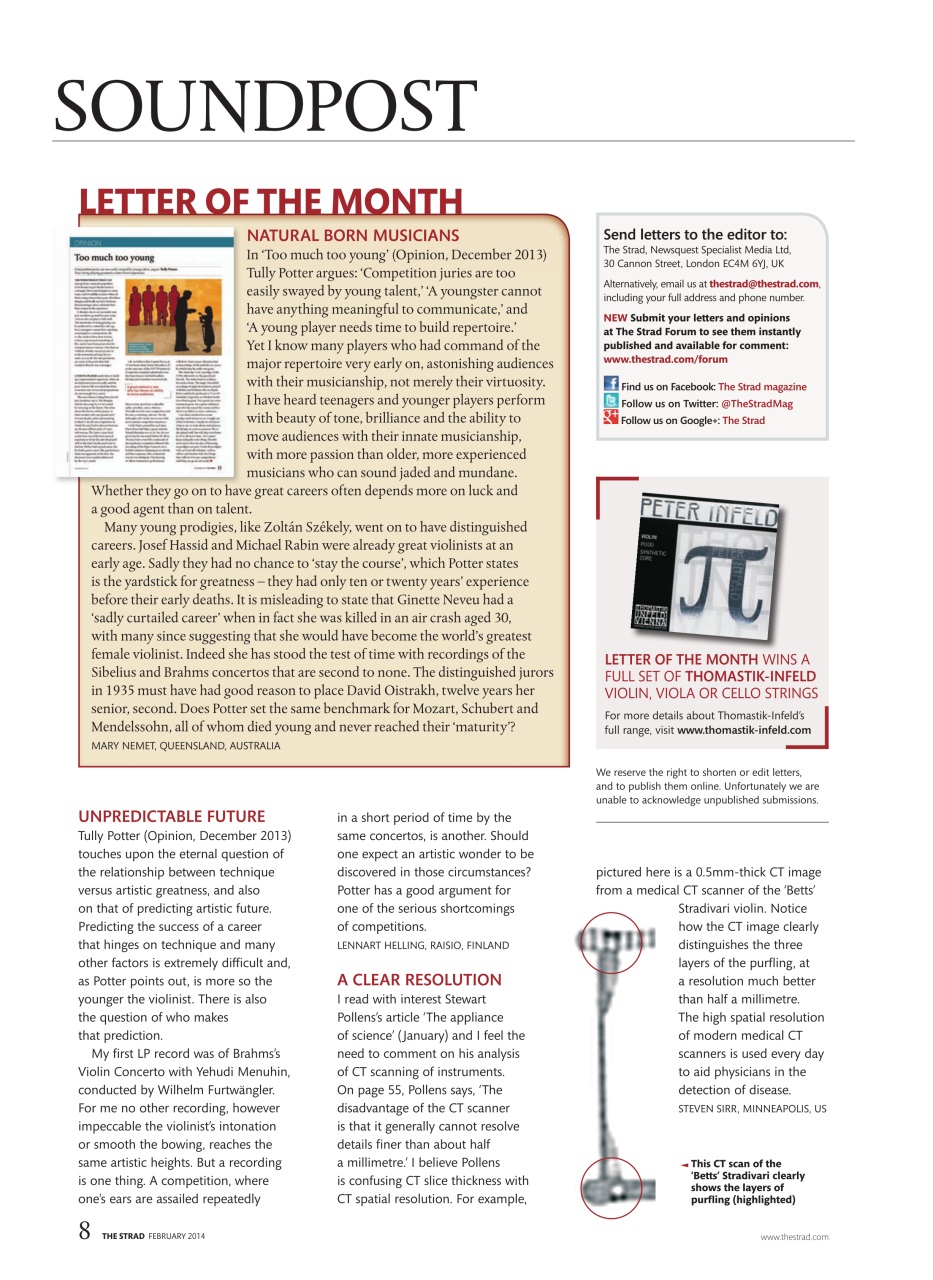 The Strad Preview Pages