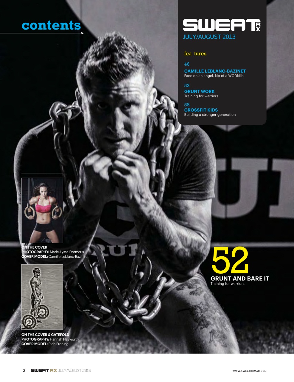 Sweat RX Preview Pages