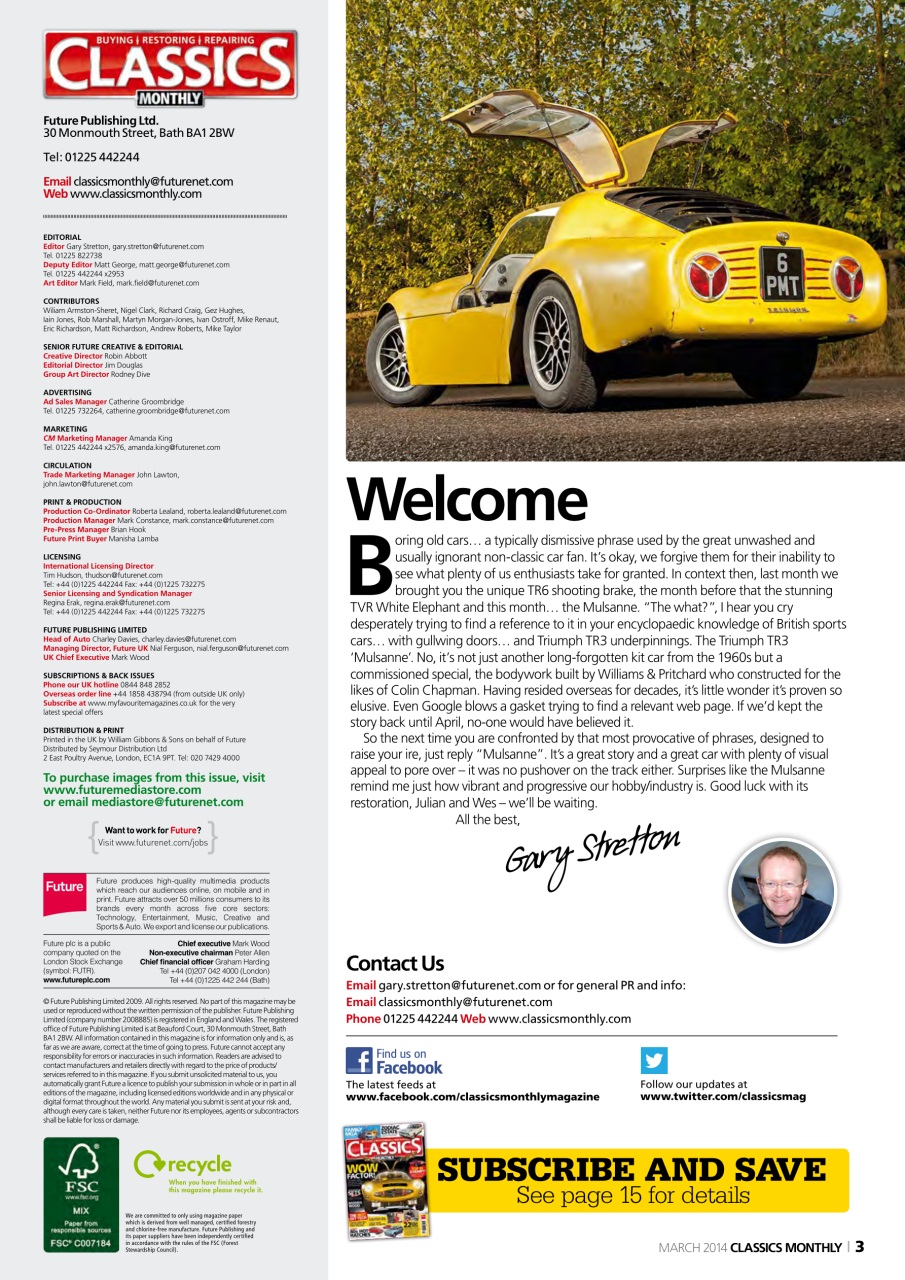 Classics World Preview Pages