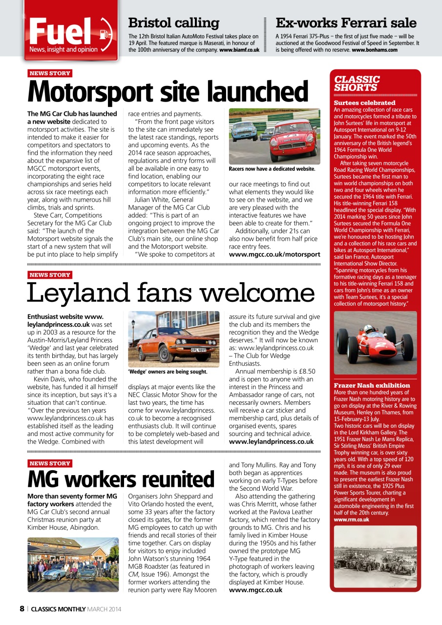 Classics World Preview Pages