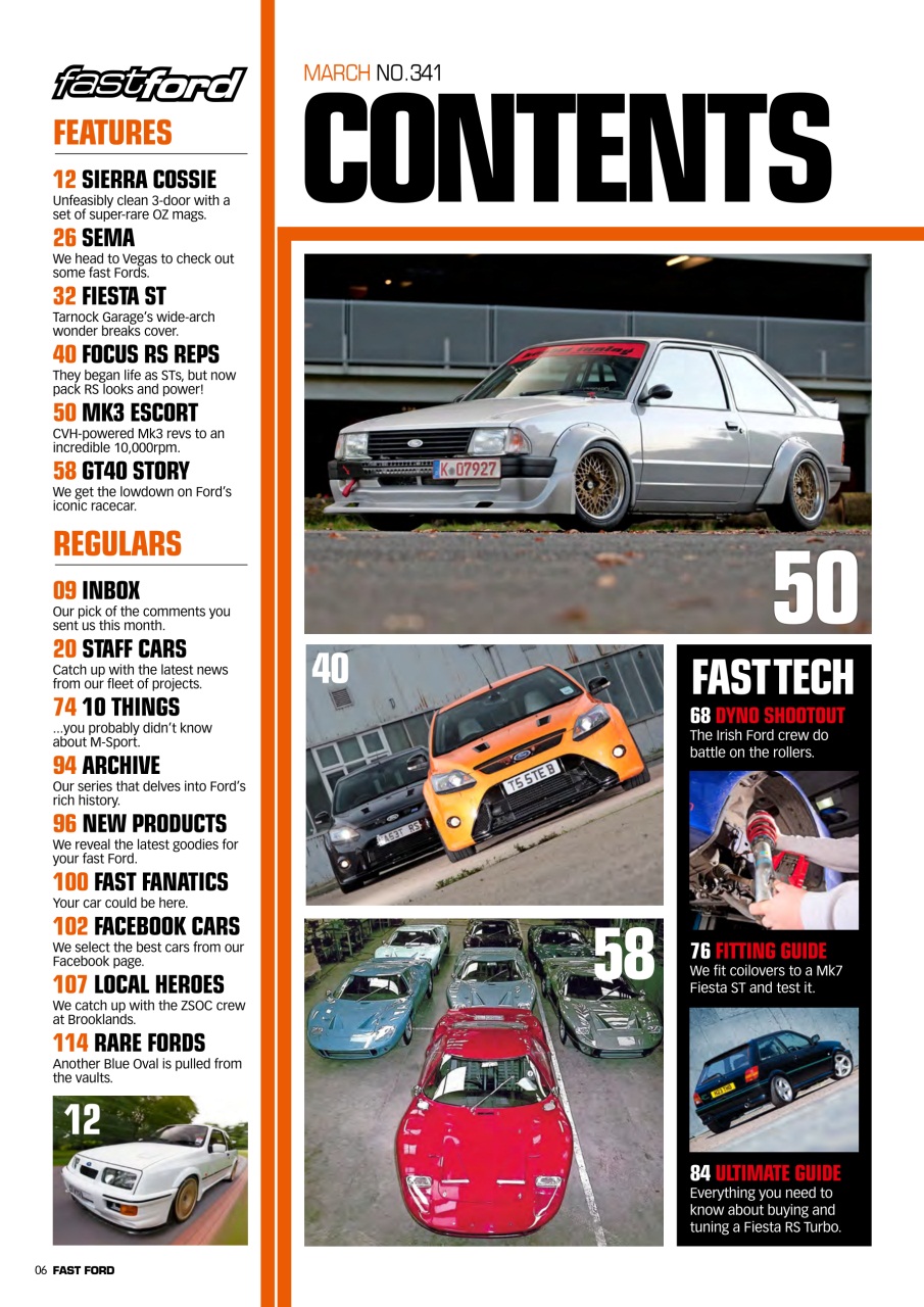 Fast Ford Preview Pages