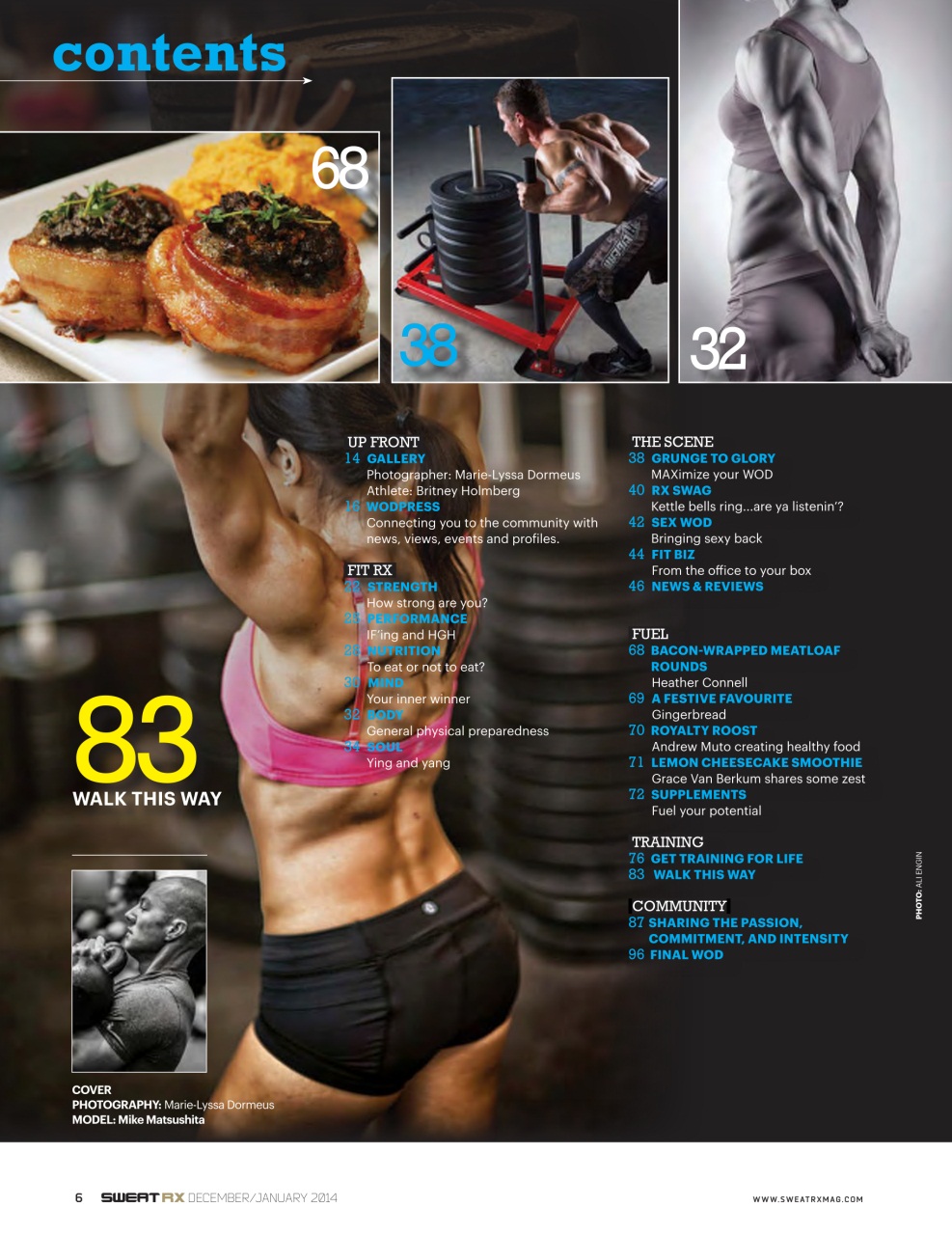 Sweat RX Preview Pages