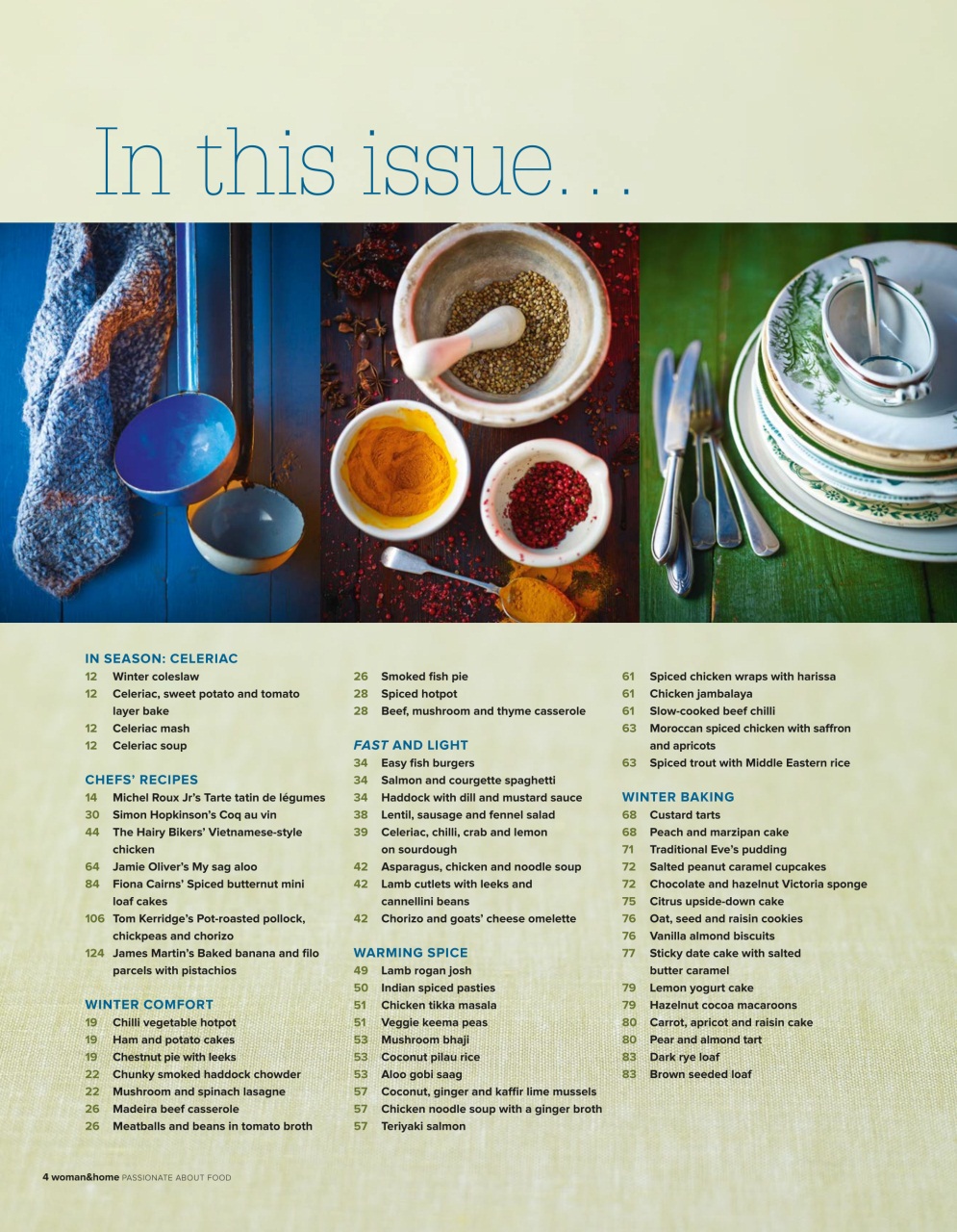 Woman & Home Feel Good Food Preview Pages