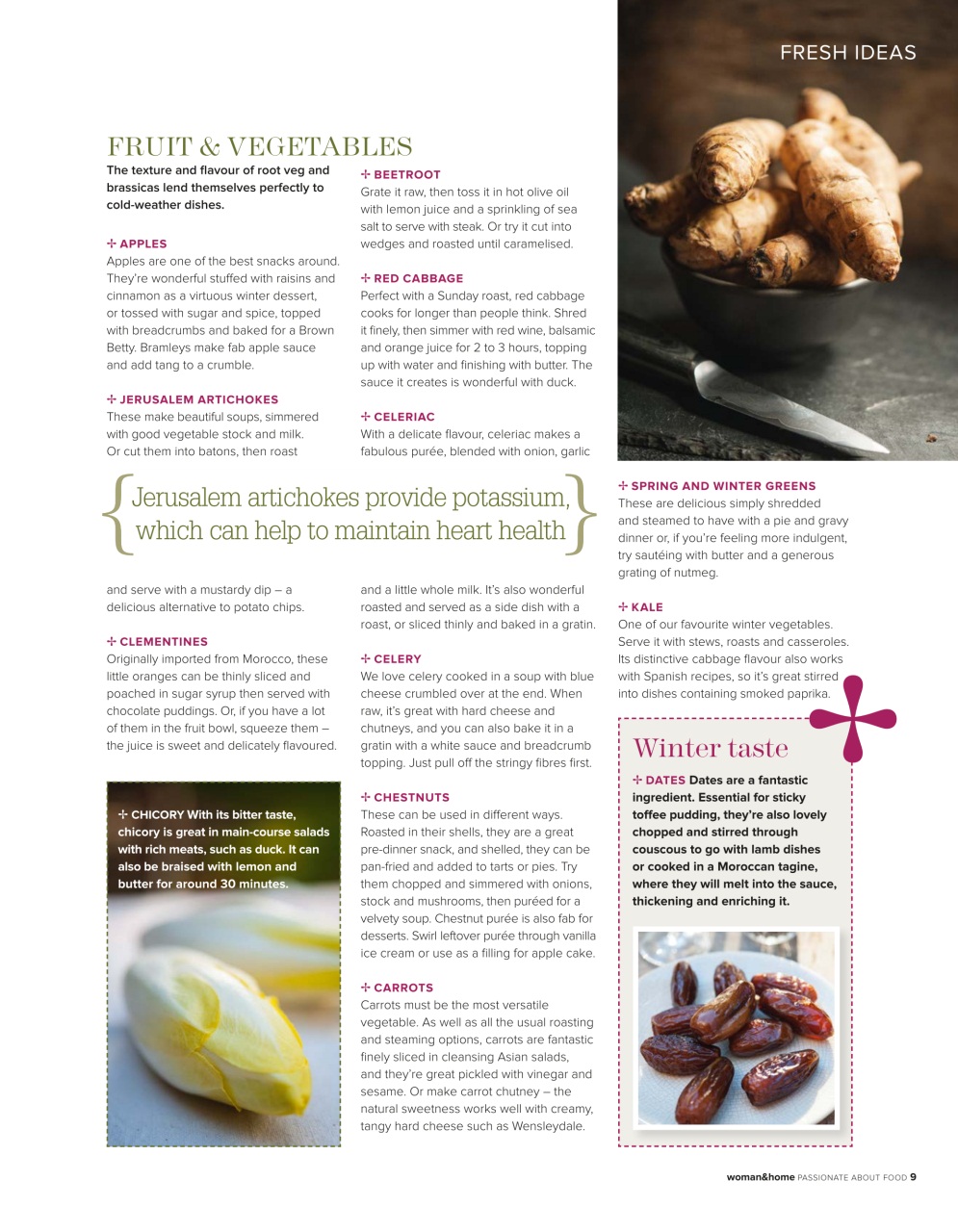 Woman & Home Feel Good Food Preview Pages
