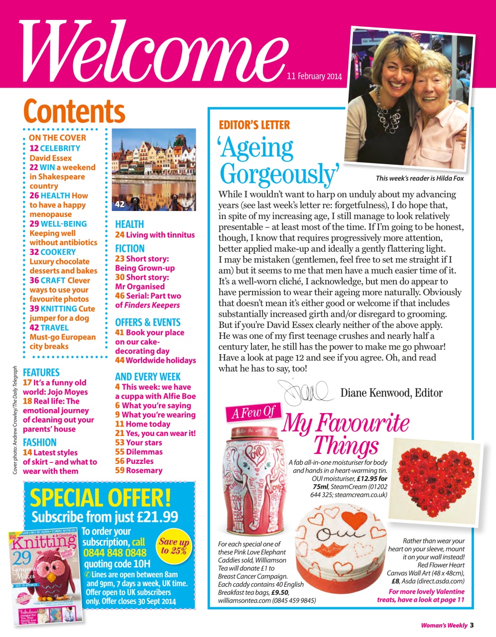 Woman's Weekly Preview Pages