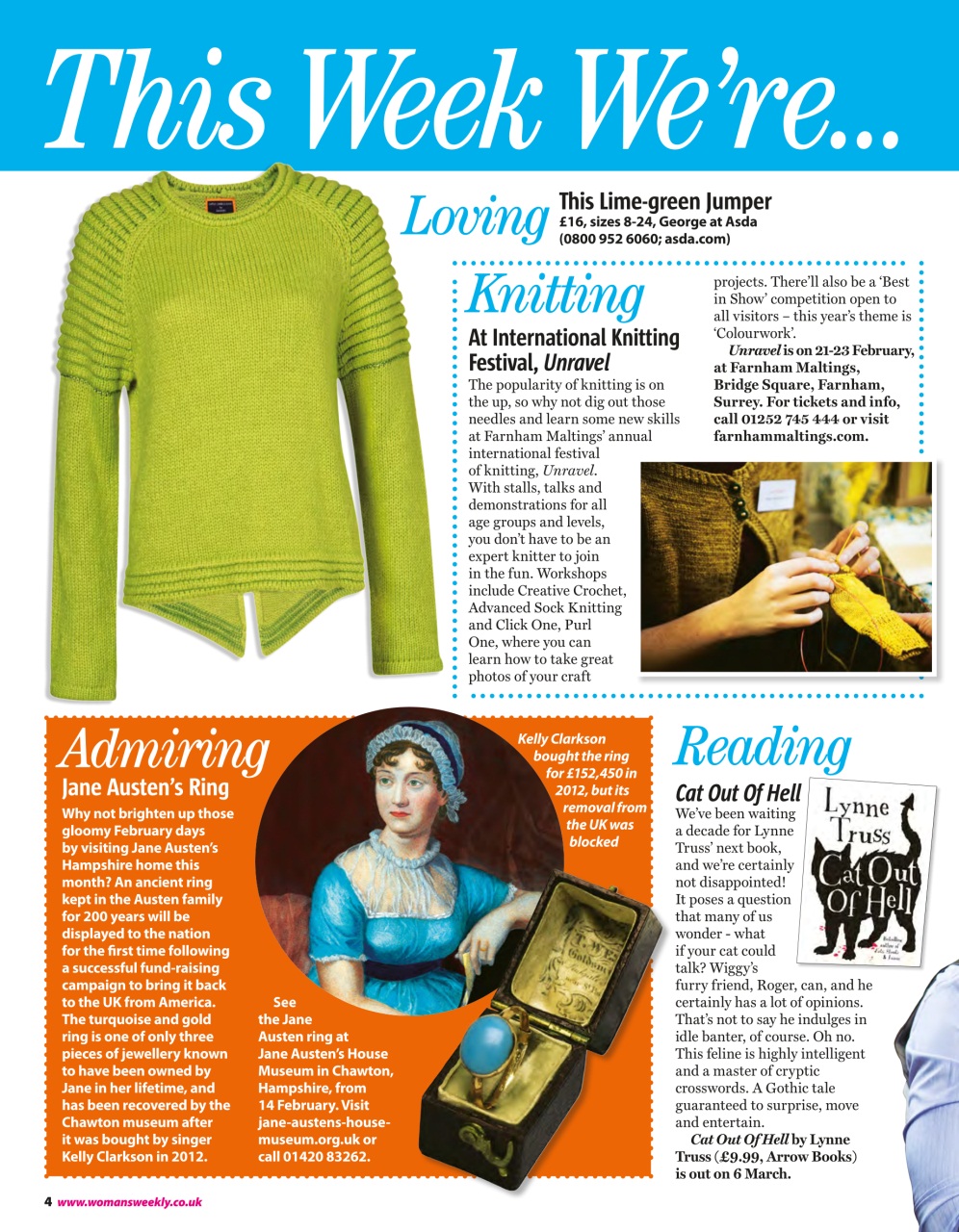 Woman's Weekly Preview Pages