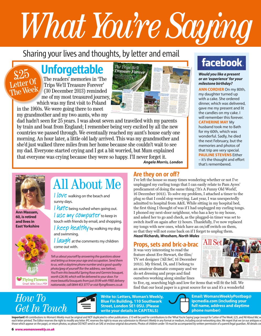 Woman's Weekly Preview Pages