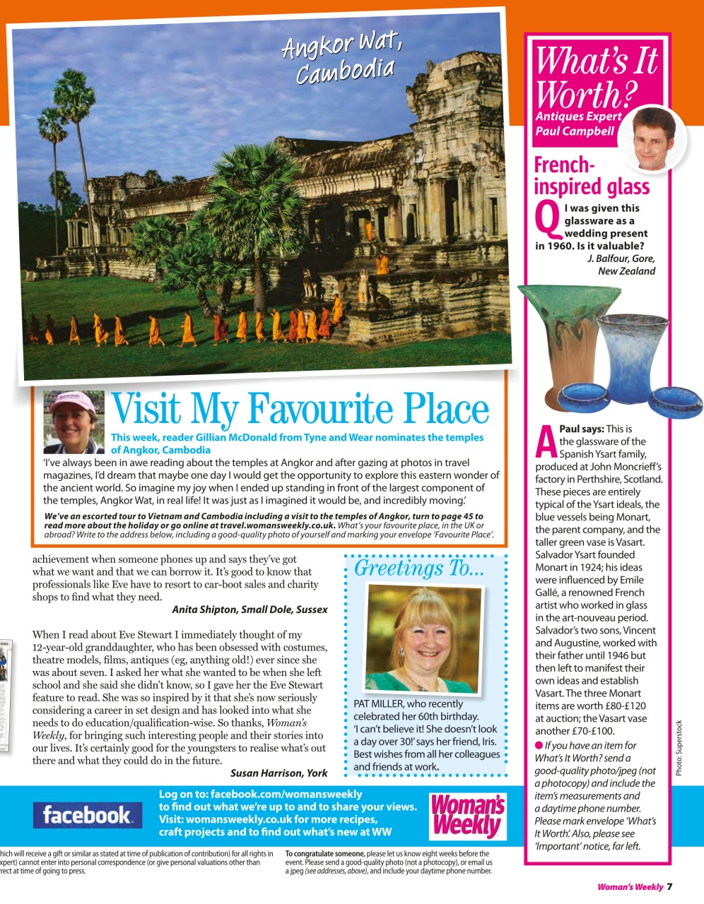 Woman's Weekly Preview Pages