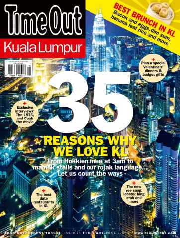Time Out Kuala Lumpur issue February 2014