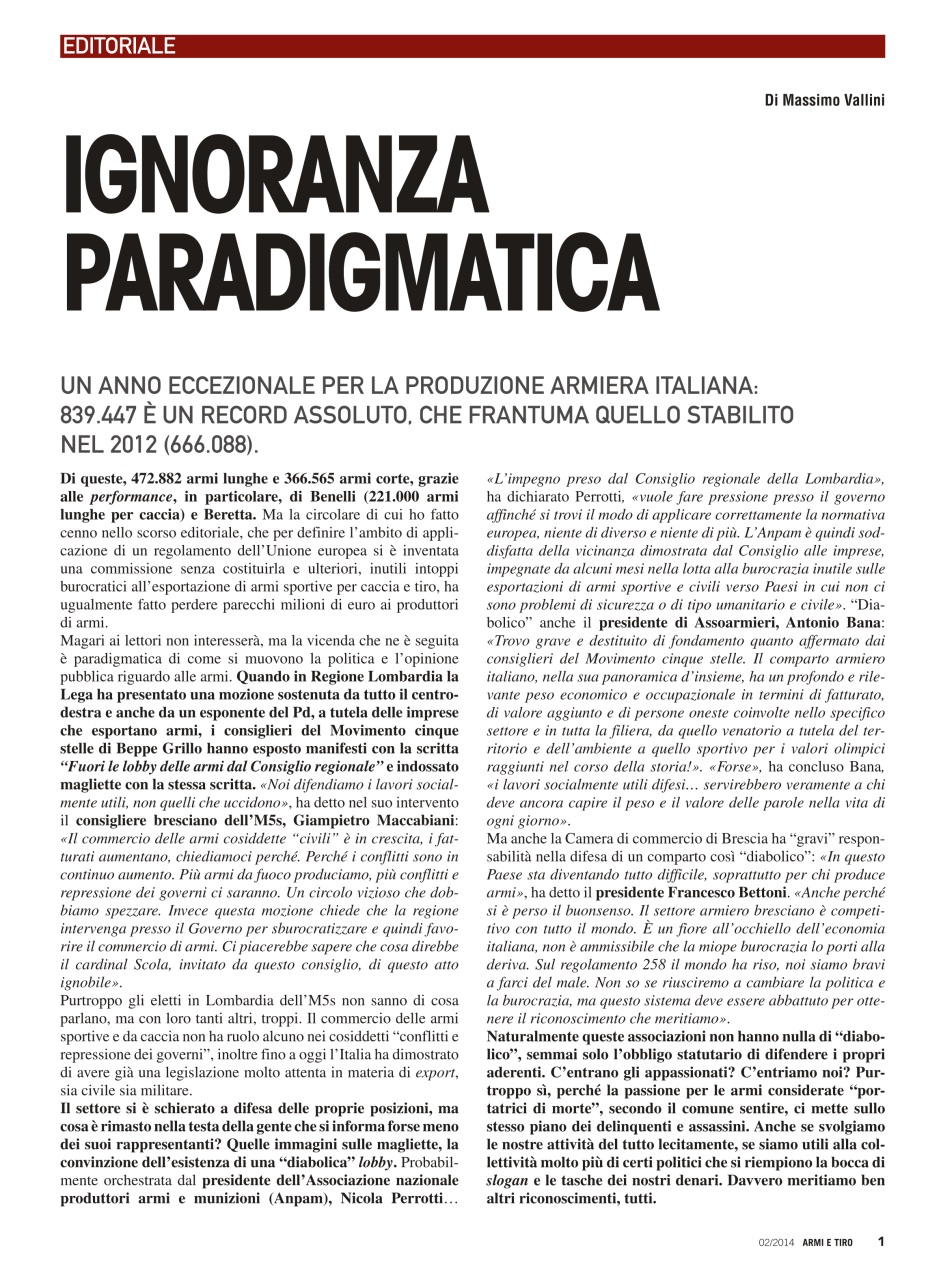 Armi E Tiro Preview Pages