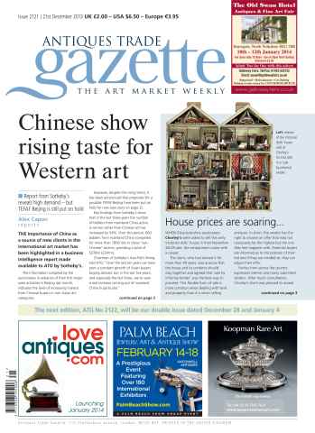 Antiques Trade Gazette issue ATG Issue 2121