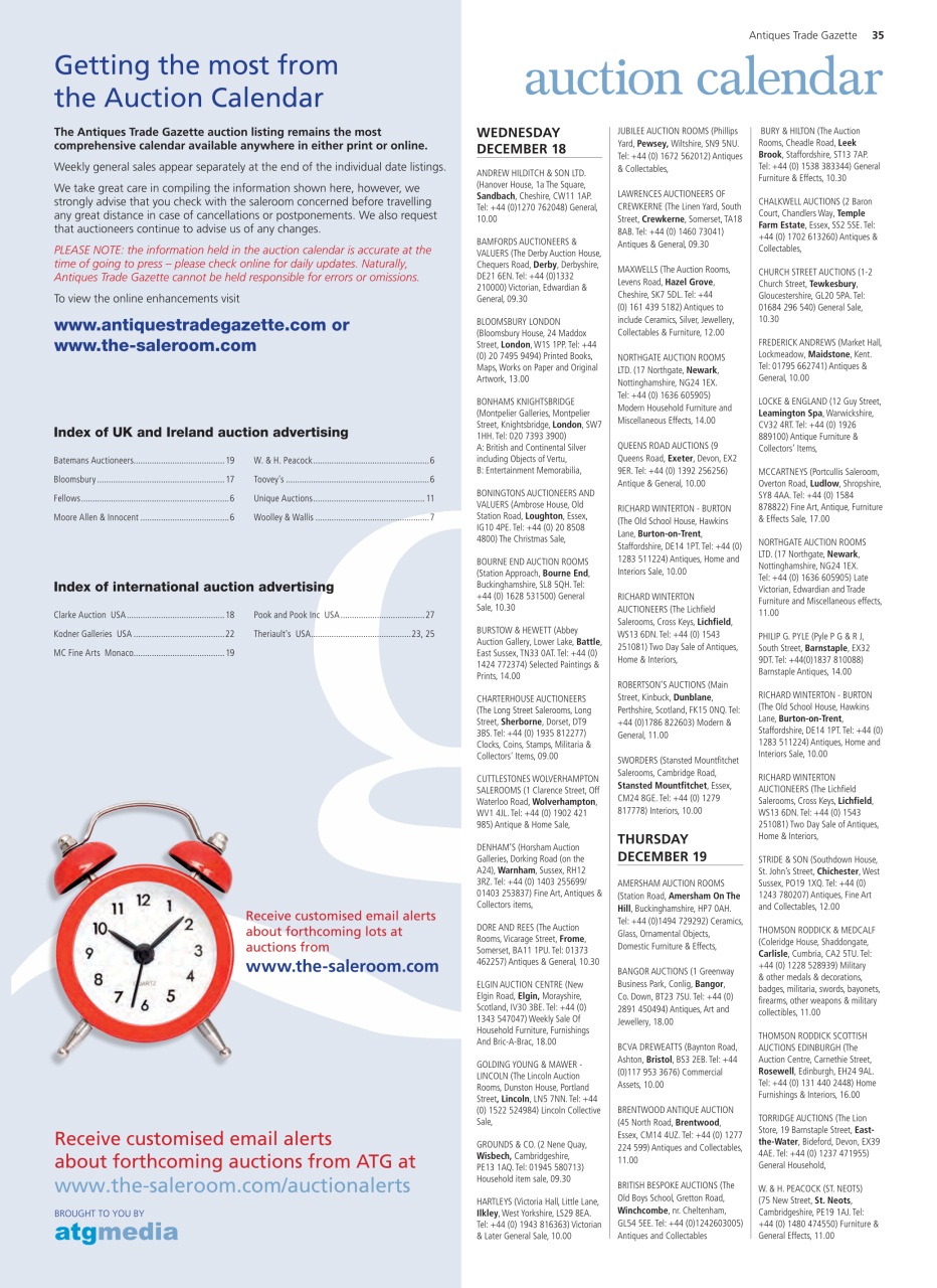 Antiques Trade Gazette Preview Pages