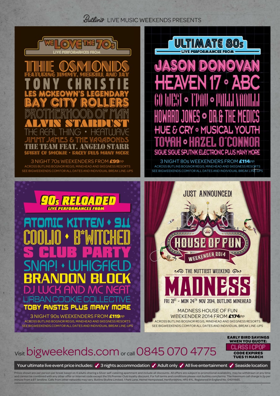 Classic Pop Preview Pages