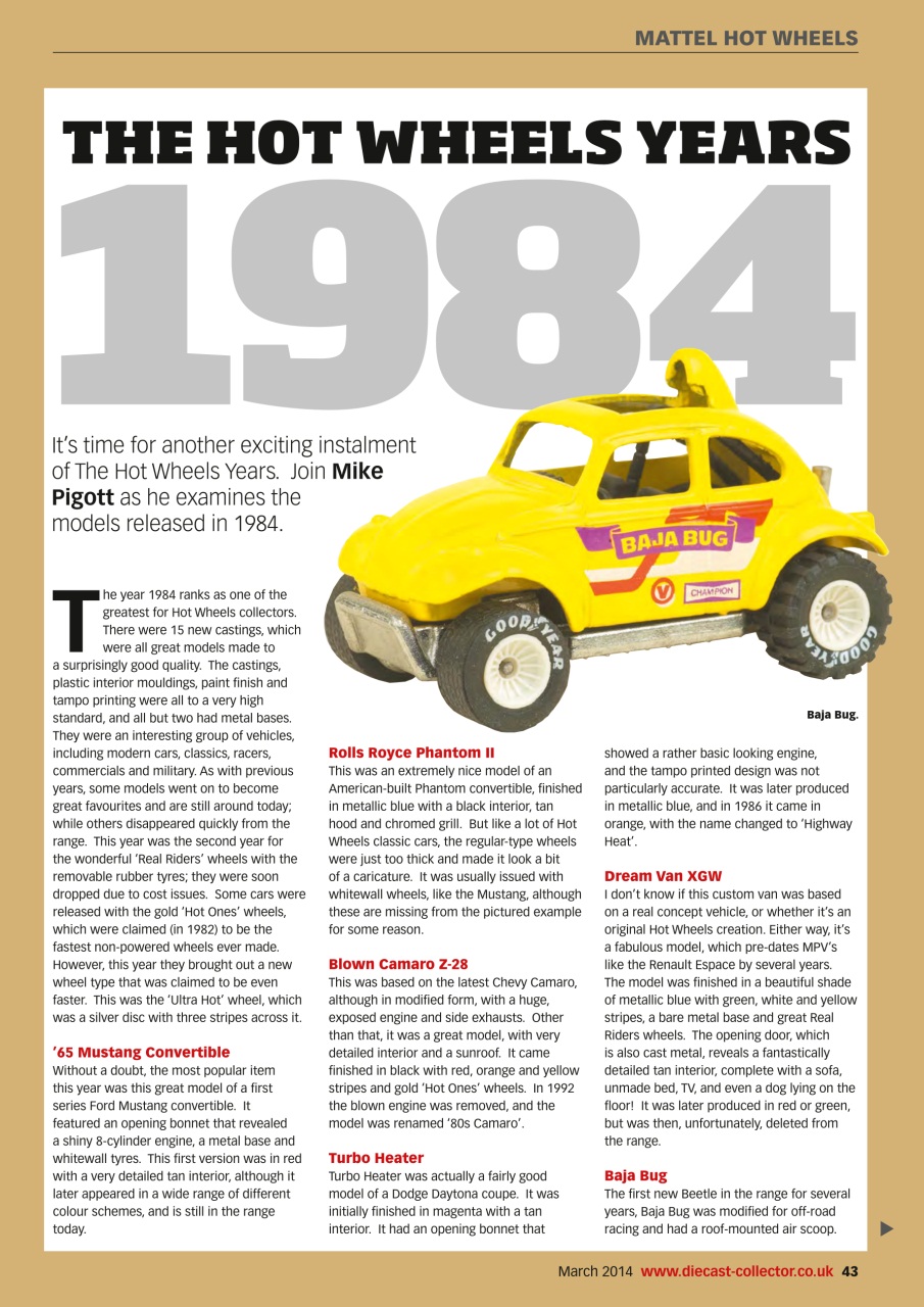 Diecast Collector Preview Pages