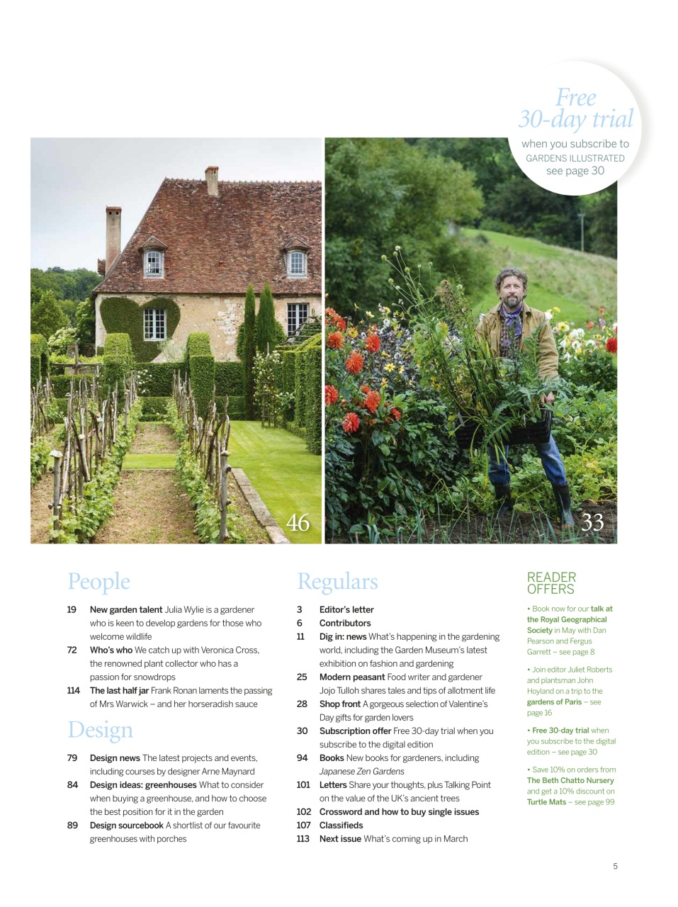 Gardens Illustrated Preview Pages