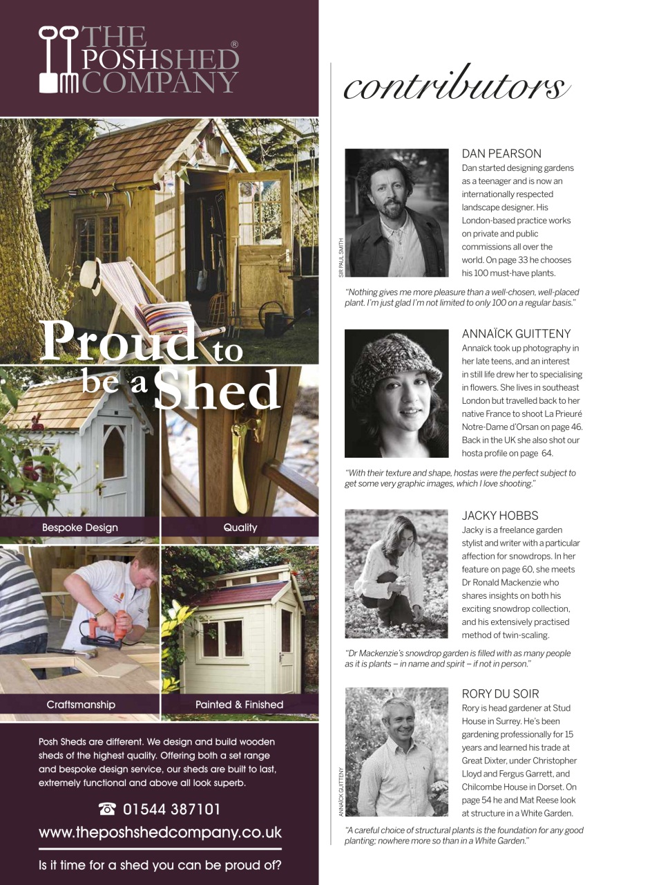 Gardens Illustrated Preview Pages