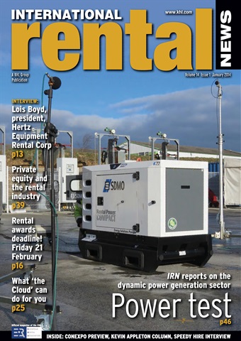 International Rental News issue January 2014