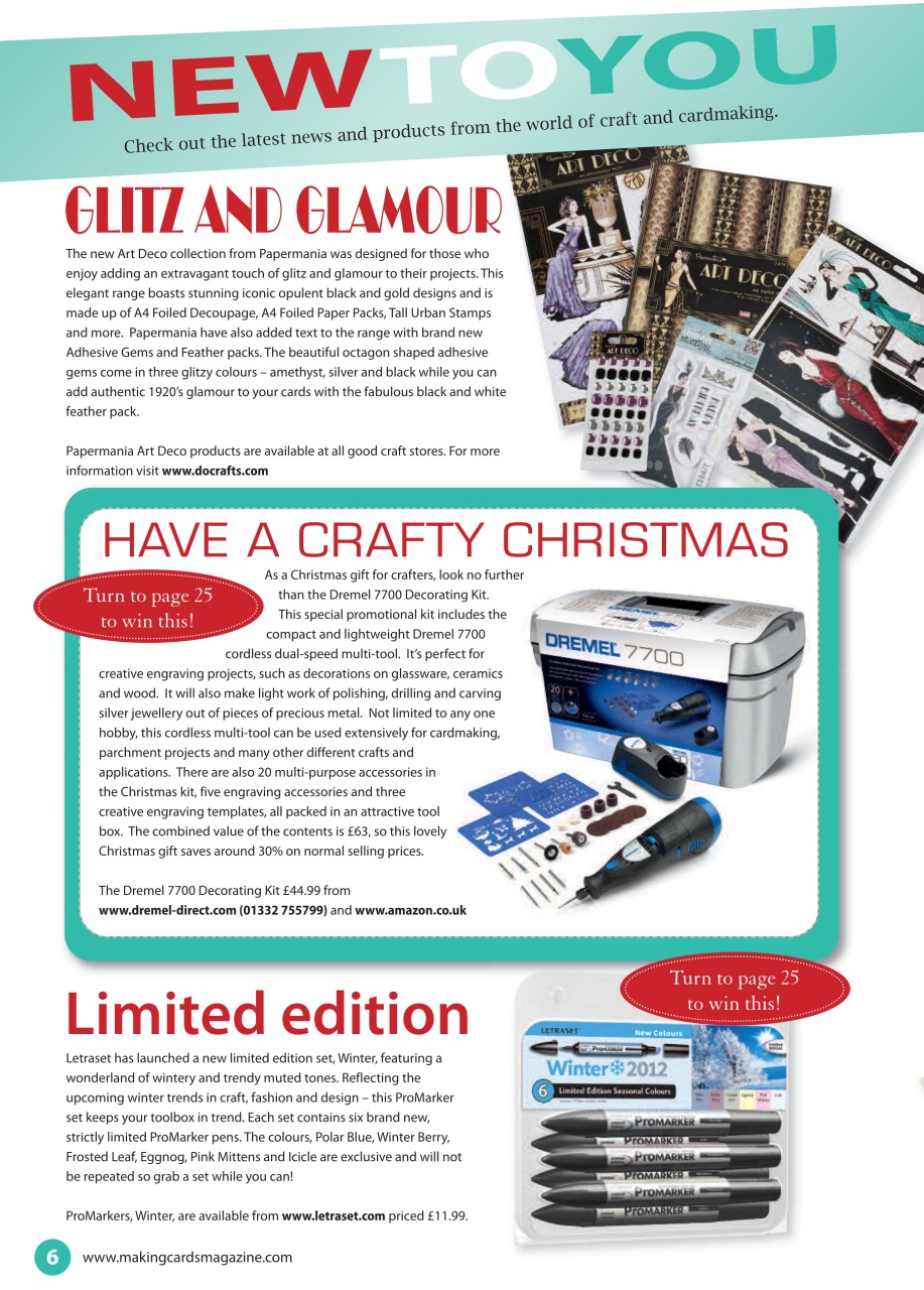 Making Cards & Papercraft Preview Pages