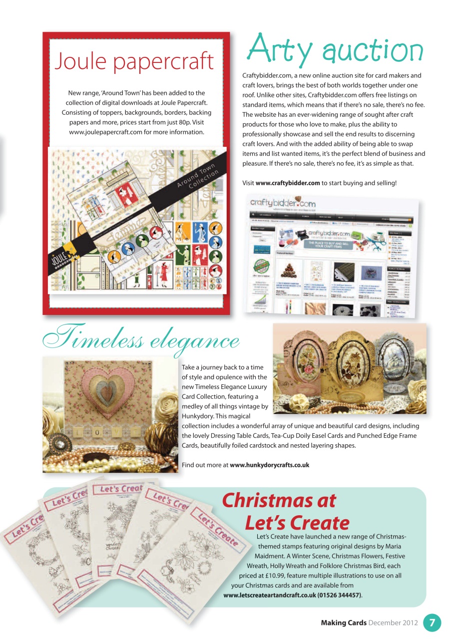 Making Cards & Papercraft Preview Pages