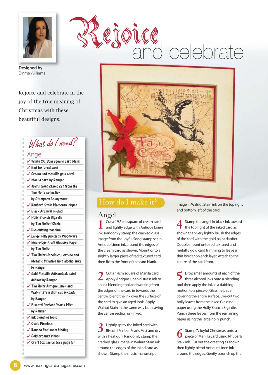 Making Cards & Papercraft Preview Pages