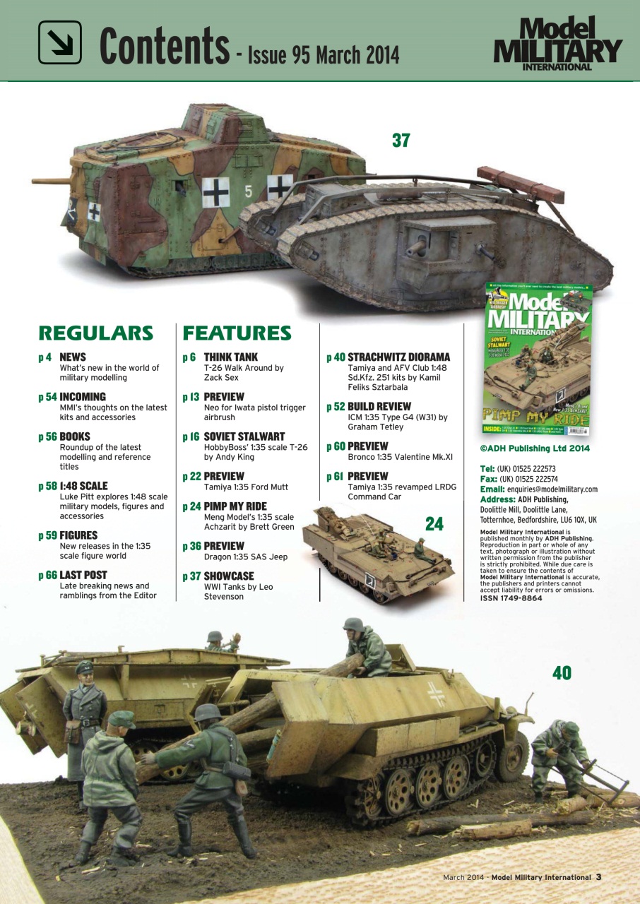 Model Military International Preview Pages