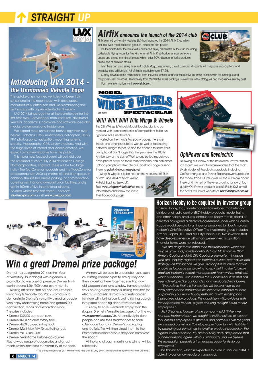 Radio Control Rotor World Preview Pages